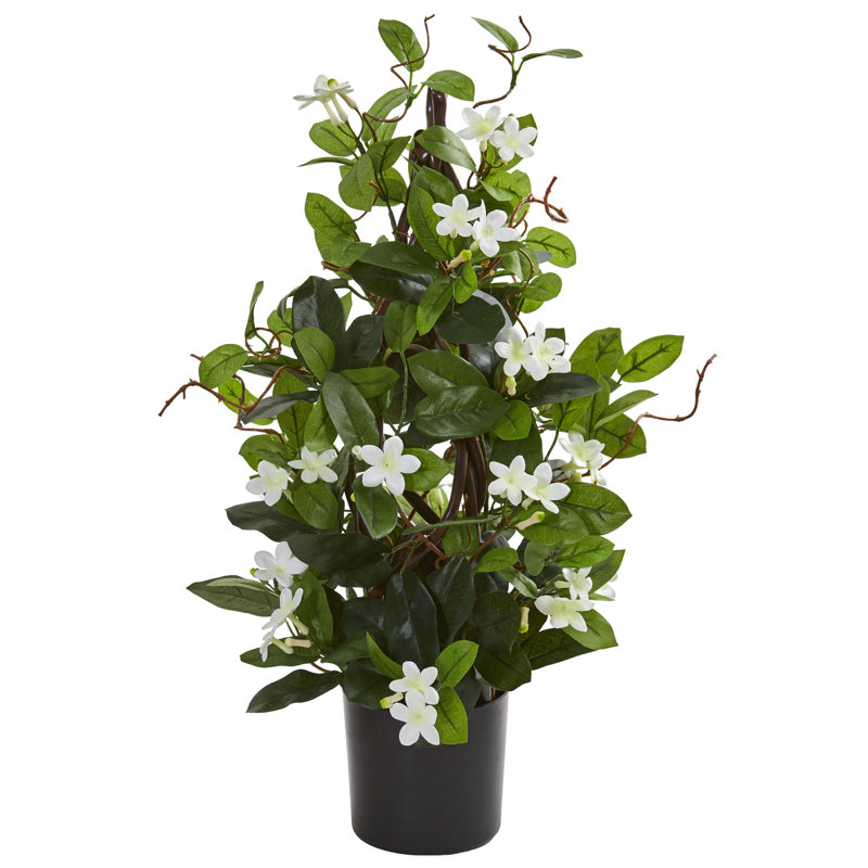 Plantes florales artificielles 24" en pot