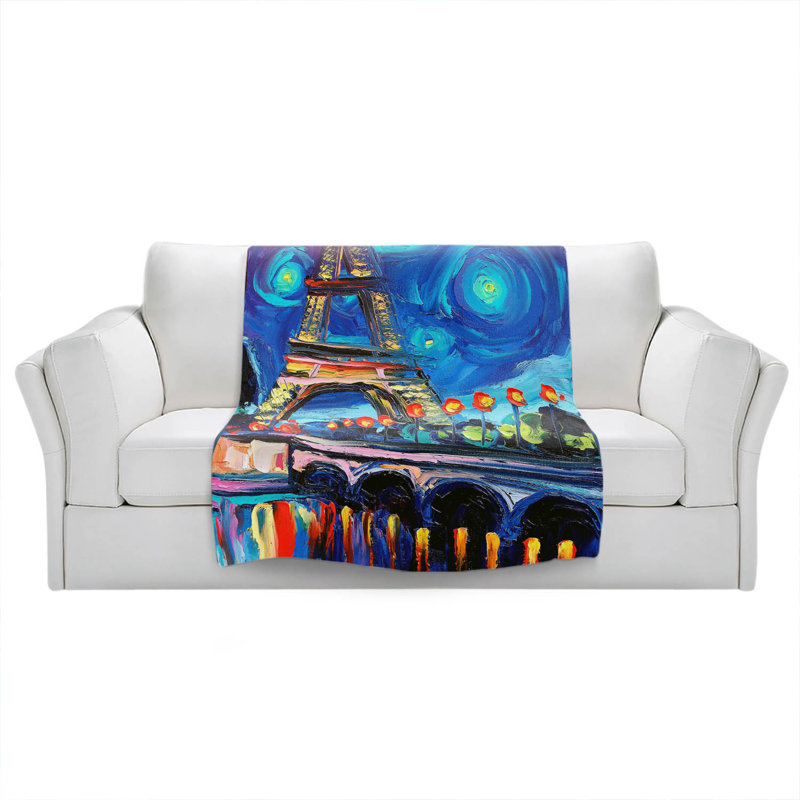 Hand Woven Throw Blanket, 68" x 80"