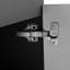 Meuble-lavabo mural flottant 32 po avec lavabo simple et porte d'armoire à fermeture en douceur 32 po