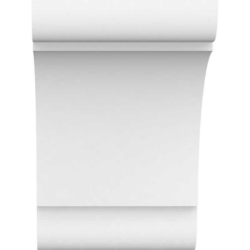 Corbeau en uréthane standard Signature olympique, brun clair apprêté, H 8 po x l 5 po x P 8 po