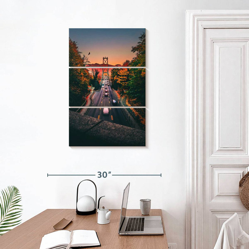 Mehar Lions Gate Bridge Road, 32" H x 20" W