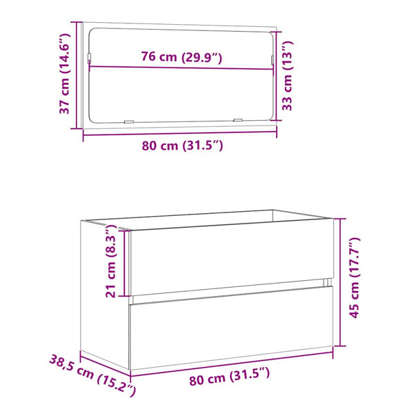 Dimensions du produit