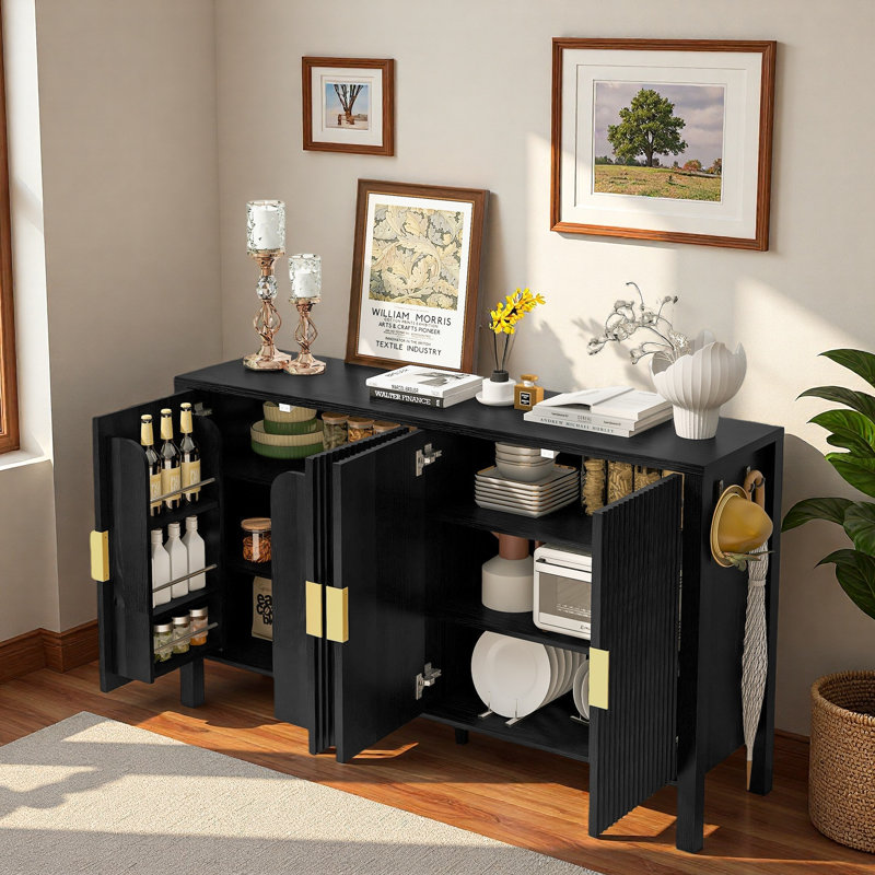 Buffet Modern, Noir
