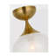 AERIN Cristol Small Single Flush Mount-51181371