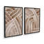 Tresse tressée, ensemble de 2, reproduction sur toile dans un cadre-1352604007-1352604319