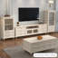Meuble télé moderne en bois manufacturé beige-823410059