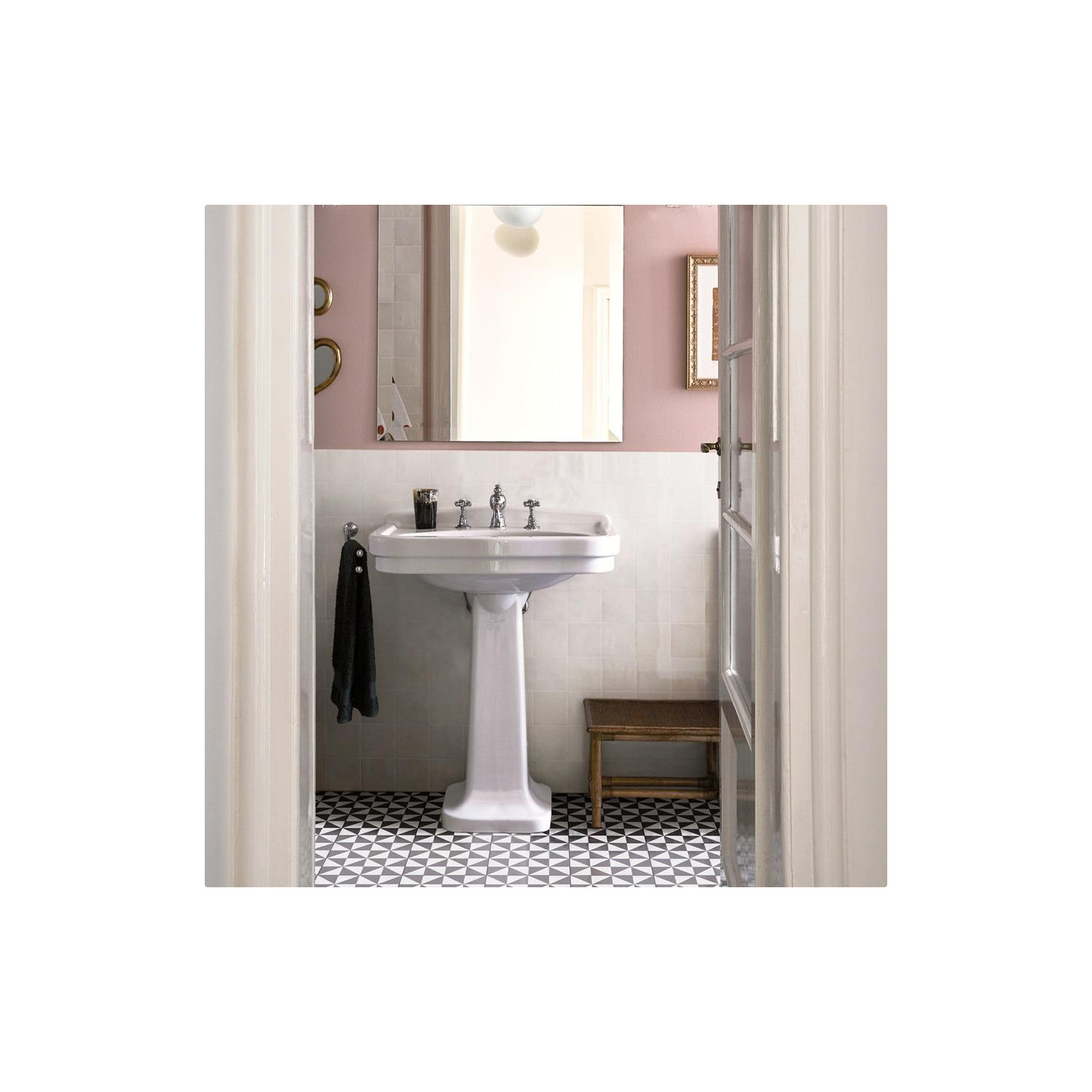 Greenwich 4" x 4" Glossy, Bianco