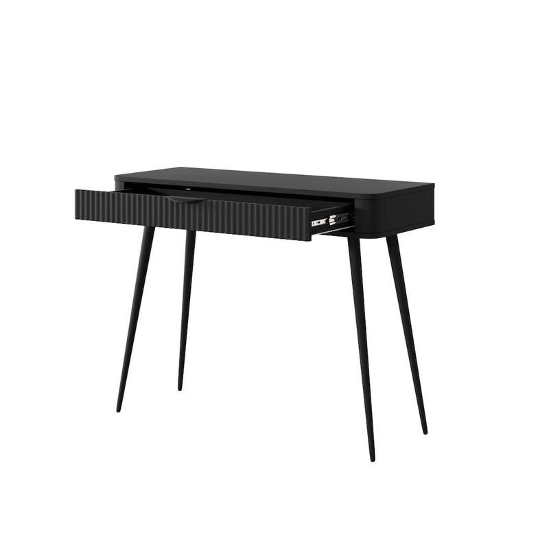 Coffee Table with Storage, Black