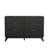 47" Double Row 6-Drawer Grid Chest Dresser-2119933148