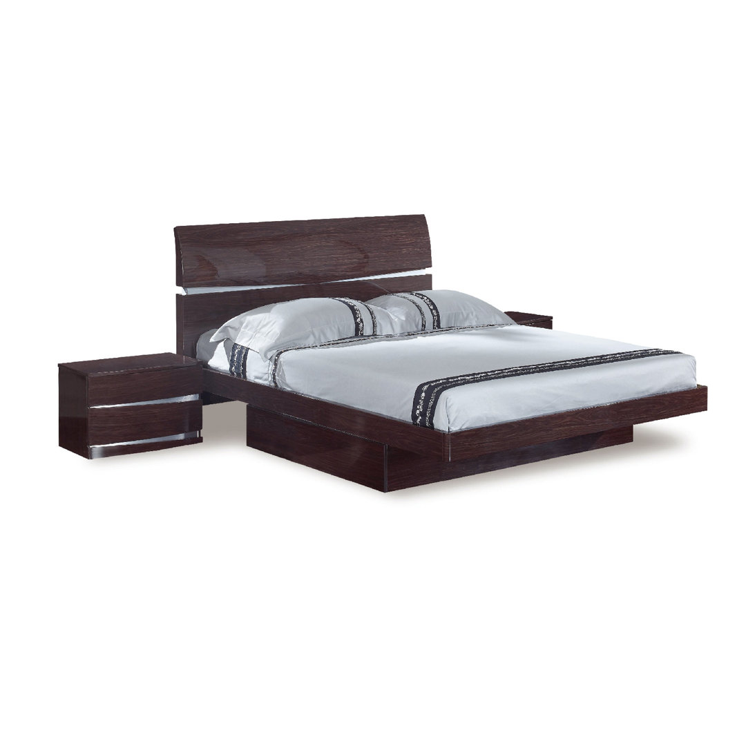 Solid Wood Platform Storage Bed Orren Ellis 