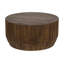 TABLE DE CAFÉ EN CAOUTCHOUC NOYER