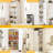 31.5” W Storage Cabinet with Door and Adjustable Shelves-1522655876