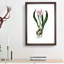 Autumn Crocus Flowers Illustration - Single Picture Frame Painting-55456880-55456877
