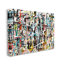 "Stupell Industries", peinture abstraite, composition d'art sur toile par Angel Estevez-91340969-91340971