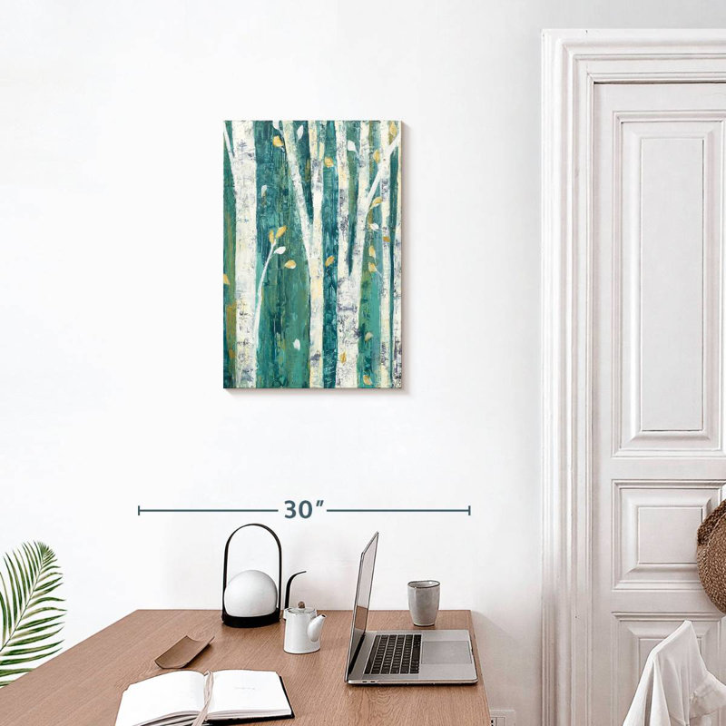 Harnek Birches In Spring II, H 24 po x l 16 po