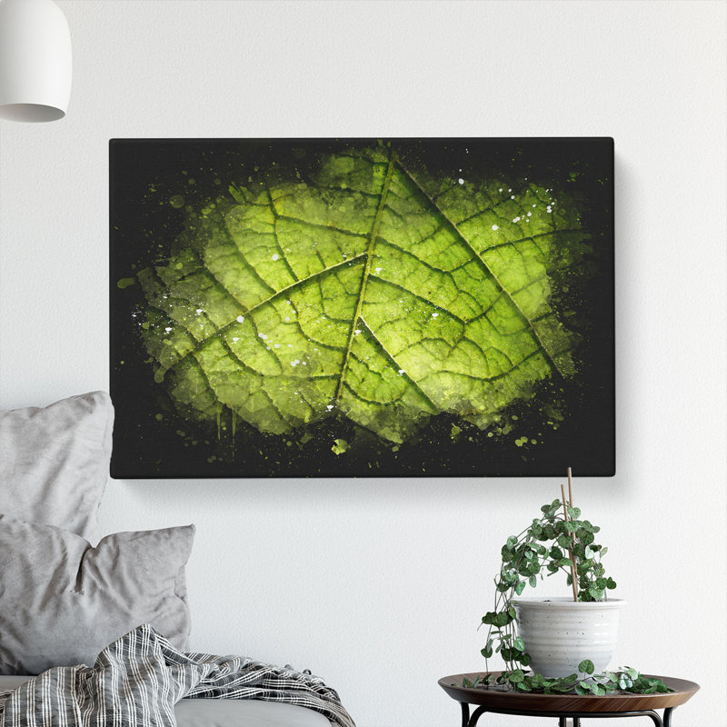 Leaf Roads - Wrapped Canvas, 50cm H x 76cm W x 3cm D
