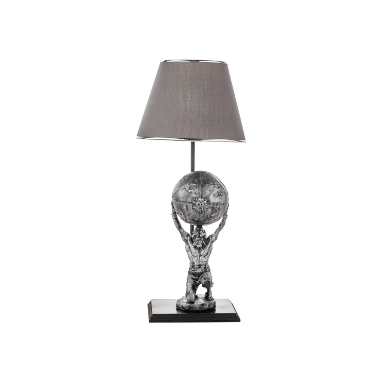 Lampe de table, gris, gris