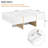 47.2'' x 31.4''Minimalist High Gloss Coffee Table with 2 Drawers, Multi-Storage Rectangle Sofa Table with Wood Grain Legs, Modern Centre Table for Living Room, -1195770149