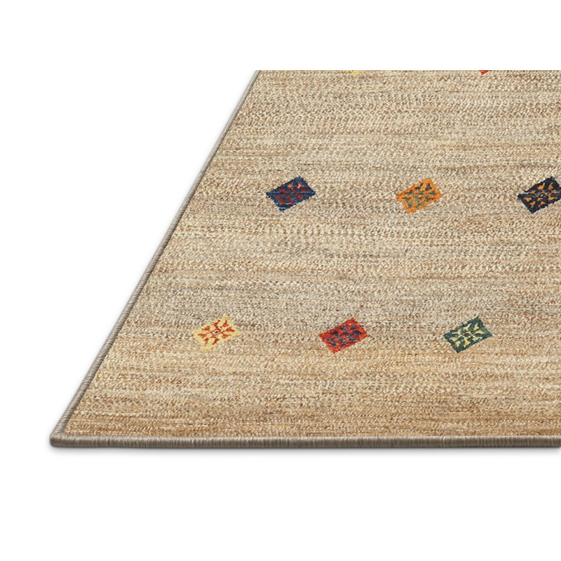 Geometric Indoor Rug, Rectangle 7' x 9'