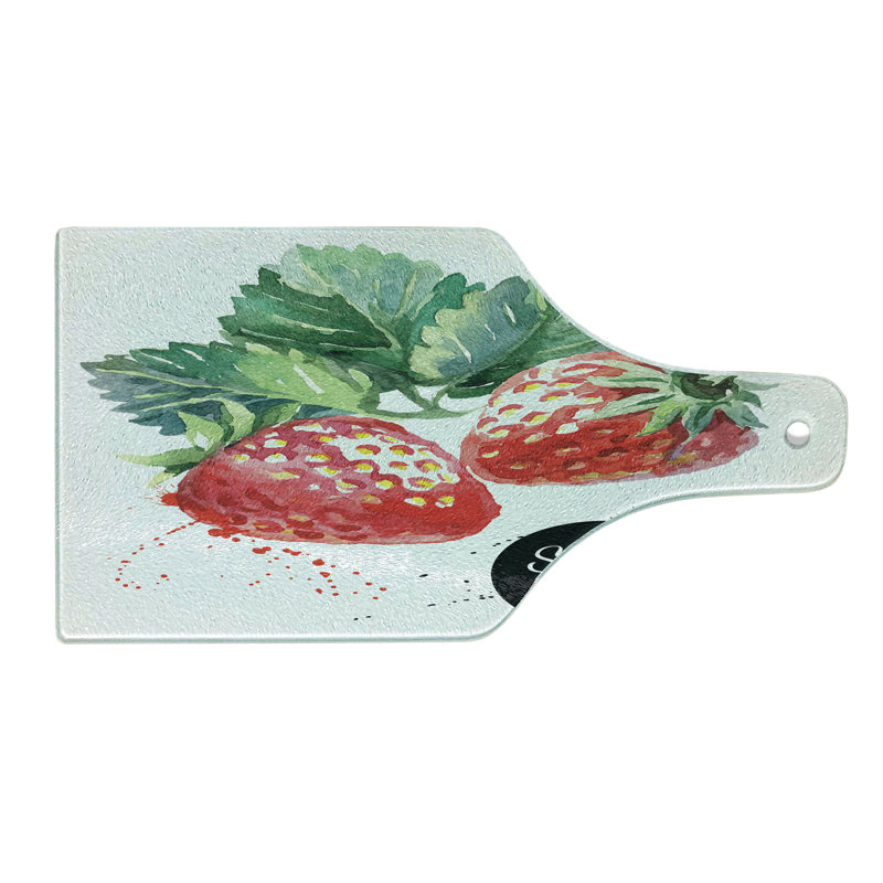 Planche à découper en verre trempé Ambesonne