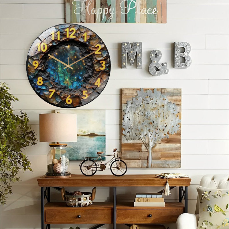 Horloge murale 12 po