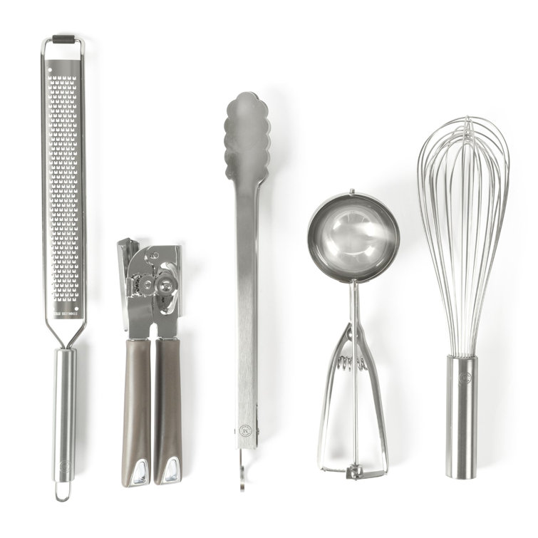 Martha Stewart 5-Piece Sprucedale Stainless Steel Kitchen Tools and Gadget Set