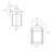 Modern 1-Light Glass Iron Outdoor Sconce Light Lantern Wall Mount Sconce-1983597914