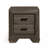 Lyndon Weathered Gray Grain Finish Nightstand