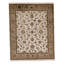 Oriental Area Rug in Ivory/Camel