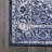 Kernan Cottage Medallion Dark blue/Ivory Rug-1514521264