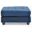 Stylish Contemporary Navy Blue Ottoman-195818053