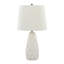 Lampe d'appoint Hex 20 po, nickel poli et lin blanc cassé de Grandview Gallery par LumiSource - ensemble de 2-178251943