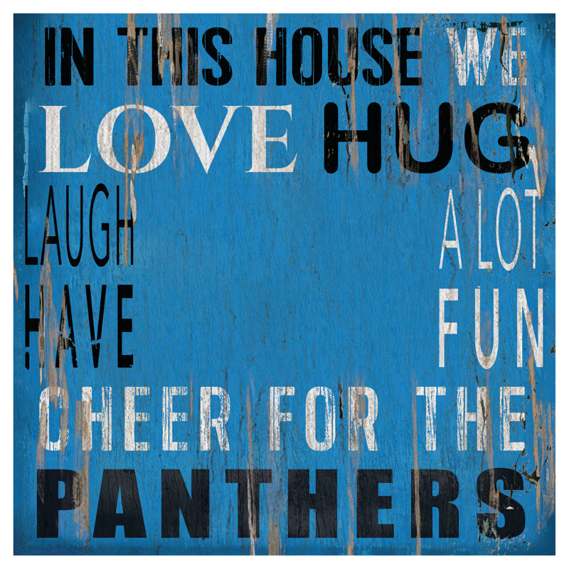 Wall Decor, Carolina Panthers