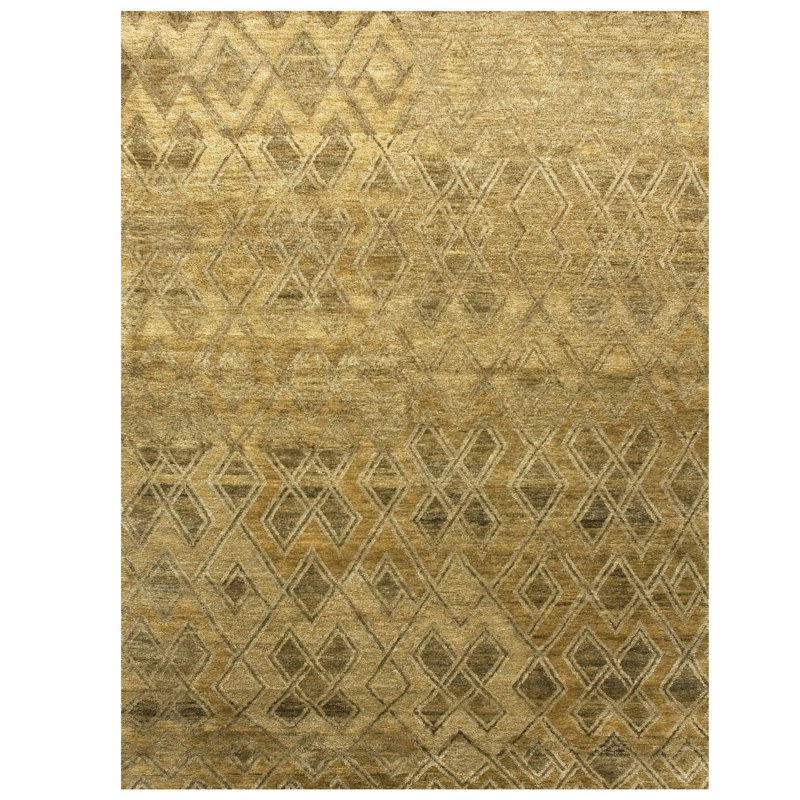 Geometric Area Rug, Rectangle 4' x 6'