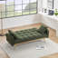 Canapé-lit de 69 pouces vert avec canapé-lit réglable pour petit salon et chambre à coucher-138589135