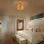 Wood LED Semi Flush Mount