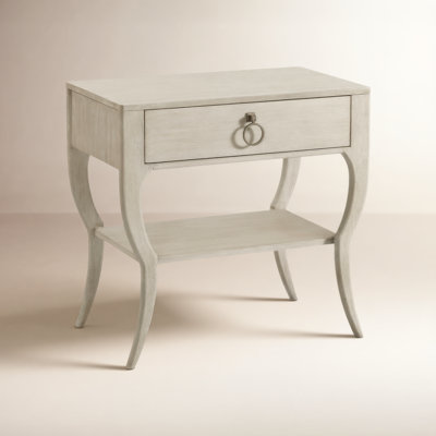 Regan 1-Drawer Oak Nightstand