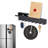 Keychain Wall Mount, Magnetic Key Hook And Mail Organizing Tray, Black