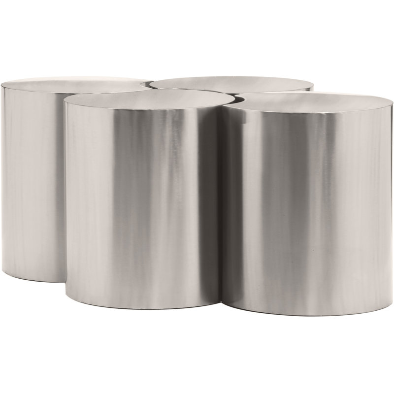 Hylie Coffee Table, Silver