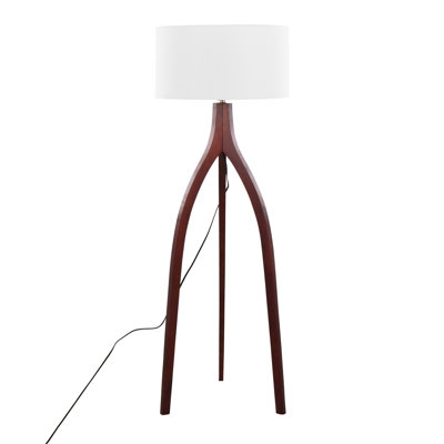 Lampe sur pied contemporaine Wishbone