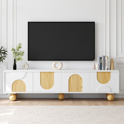 78.7" TV Stand For Living Room