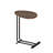 C-Shaped Side Table C Table Living Room End Table Side Table Wood End Table With Metal Frame-1821659160