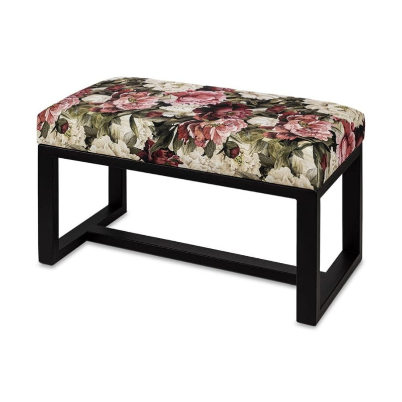 Clarendale Velvet Upholstered Bench, H50 x W110 x D35cm