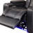39'' Adjustable Headrest Power Recliner Man Cave Home Theater Chair With Cup Holders USB LED (Set of 3)-1147511319
