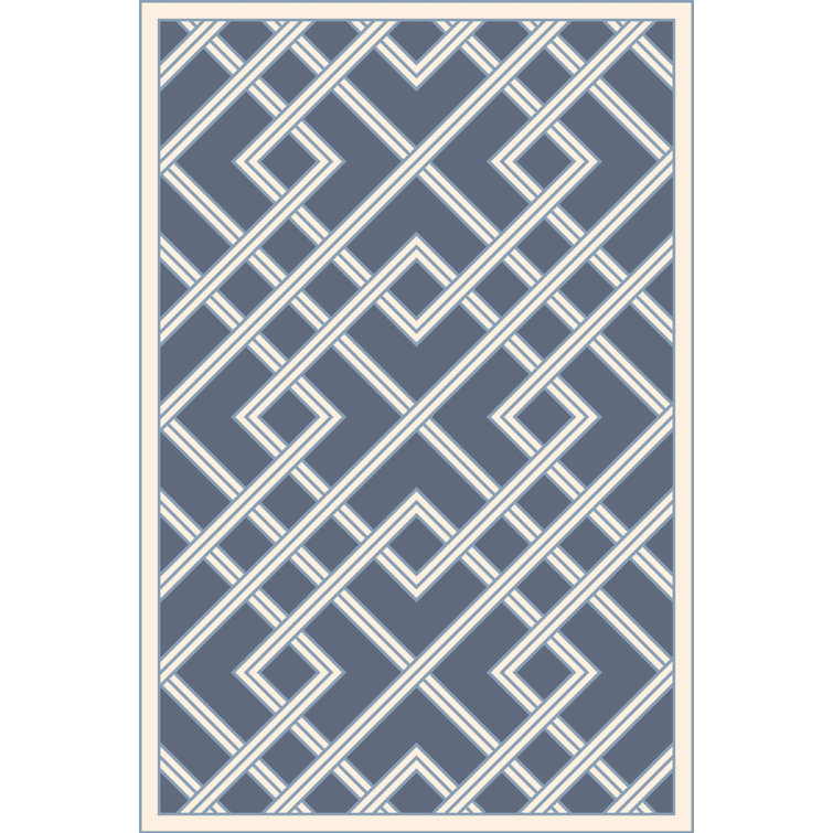 Ashdown Viscose Geometric Indoor Rug