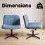 Chaise de bureau Taneha-106361503