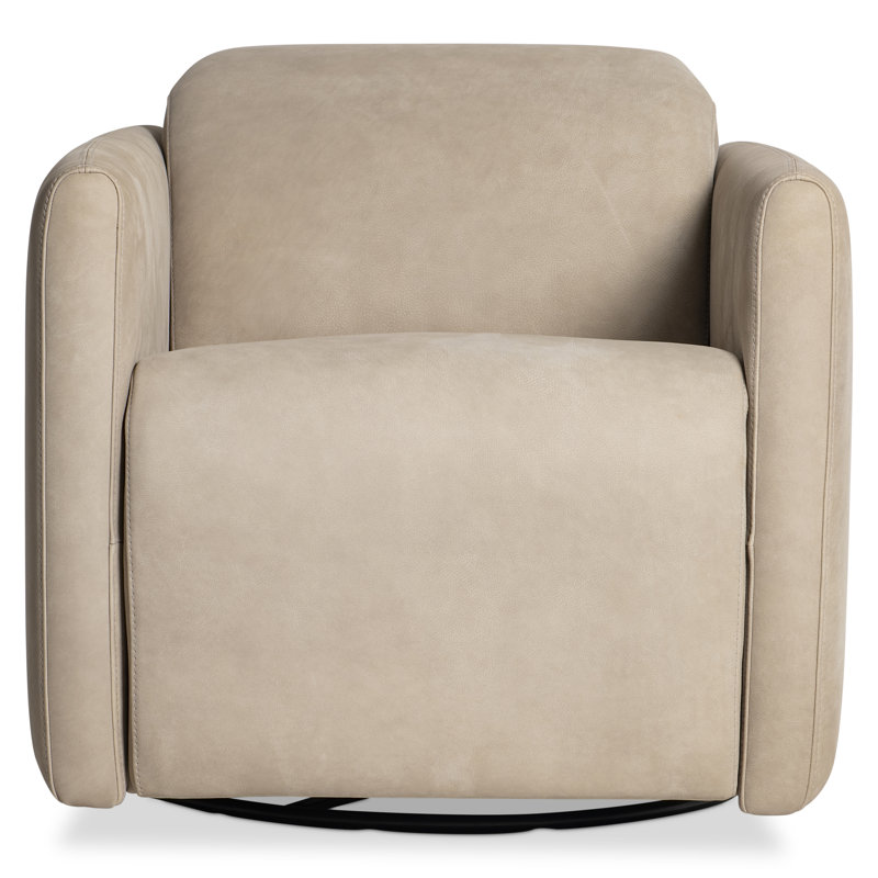 Swivel Recliner, Leather