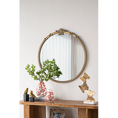 Miroir mural rond