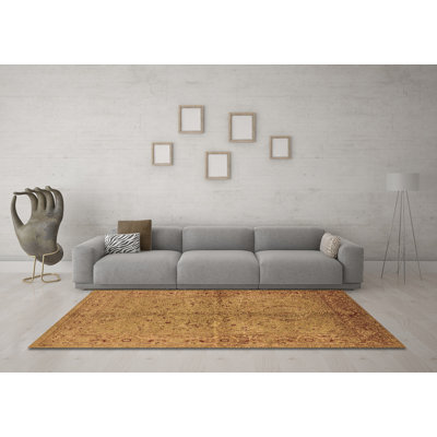 Tapis brun Maliek Mid-Century Modern 3137