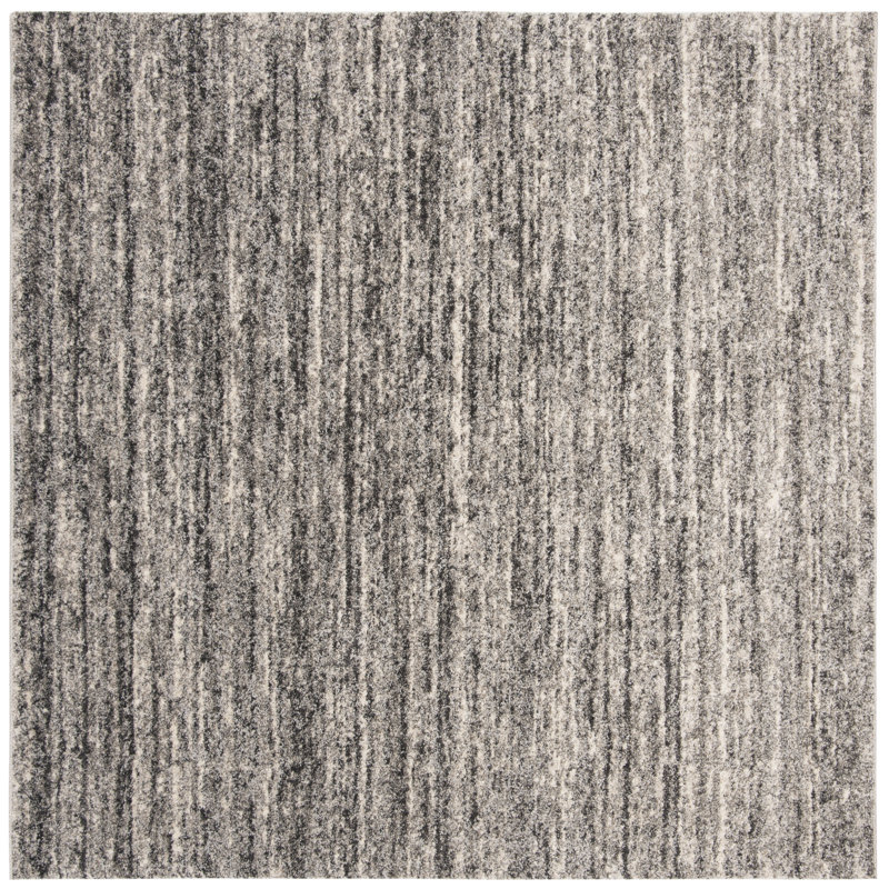 Stephaine Performance Solid Color Rug, Square 6'